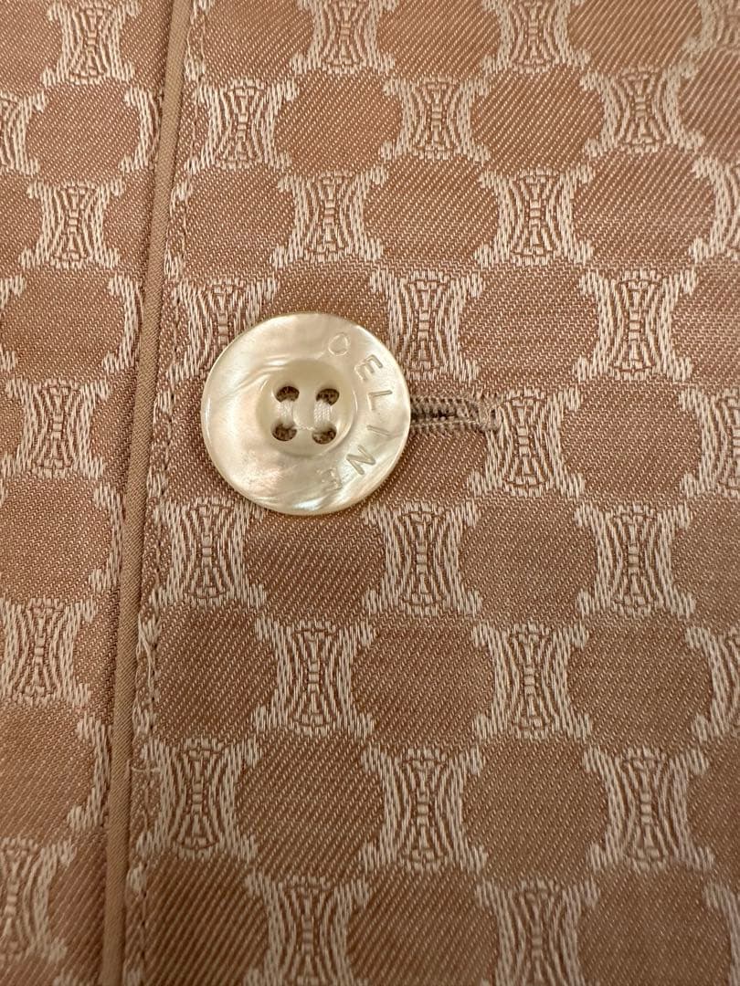 CELINE セリーヌ　パジャマ　マカダム柄　トリオンフ　ロゴ　レア☆新品