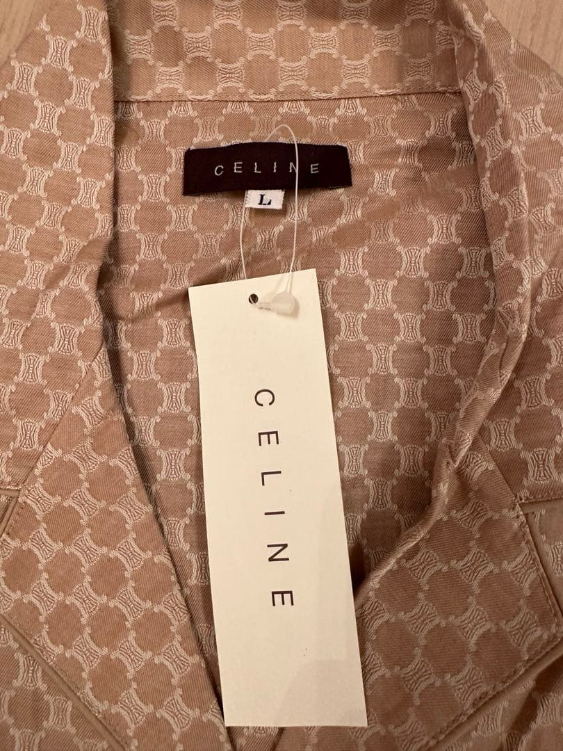 CELINE セリーヌ　パジャマ　マカダム柄　トリオンフ　ロゴ　レア☆新品