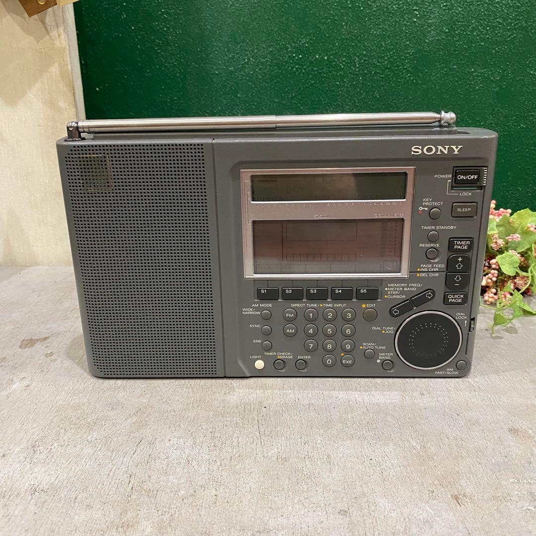 希少 SONY ICF-SW77 短波ラジオ ソニー 当時物 レア ジャンク