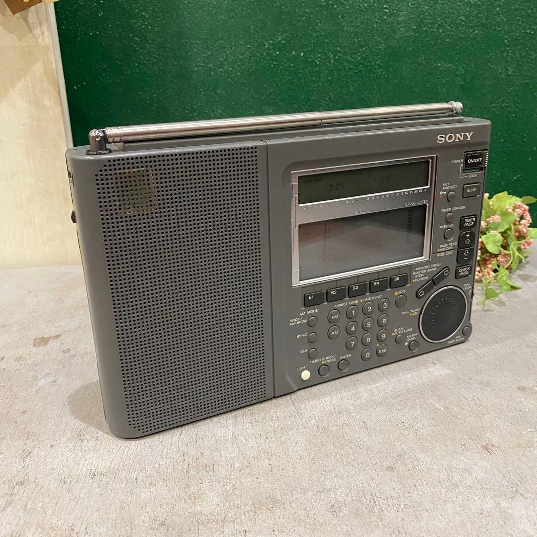 希少 SONY ICF-SW77 短波ラジオ ソニー 当時物 レア ジャンク