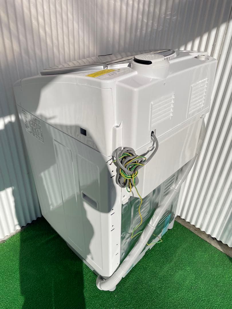 871 シャープ 穴なし槽 8kg洗濯乾燥機 プラズマクラスター搭載 黒カビ抑制