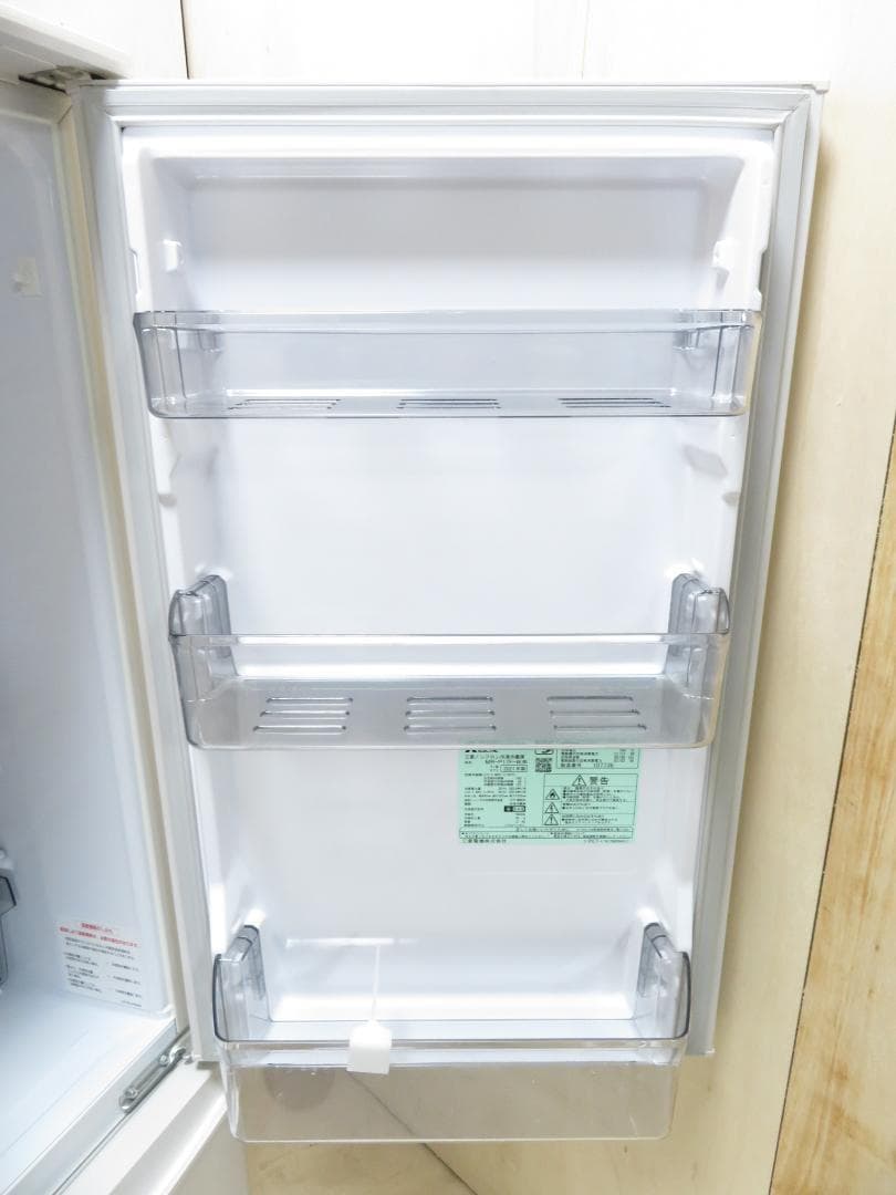 名古屋市内 近郊送料無料 三菱 2021年製 2ドア 冷凍冷蔵庫 168L