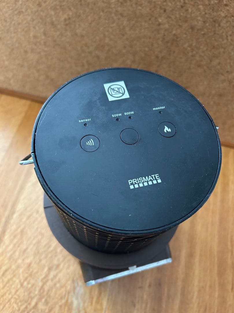 PRISMATE セラミックファンヒーター PR-WA010 レッド