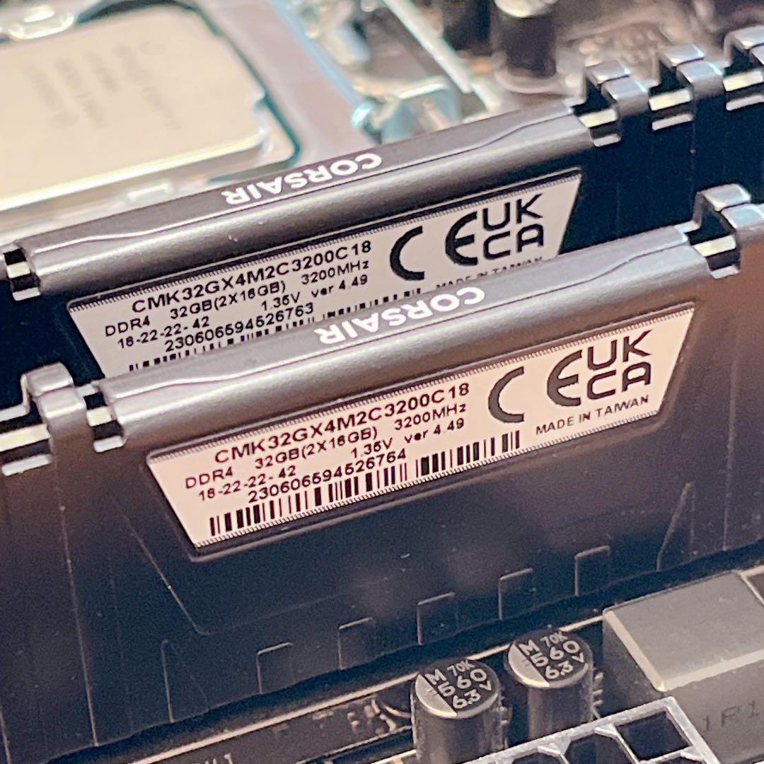 momoron様　MSI Z370 Core i7 8700k・メモリ32GB付