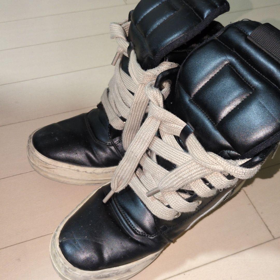 Rick Owens風 スニーカー ジオバス 27cmブーツ メガバンパー