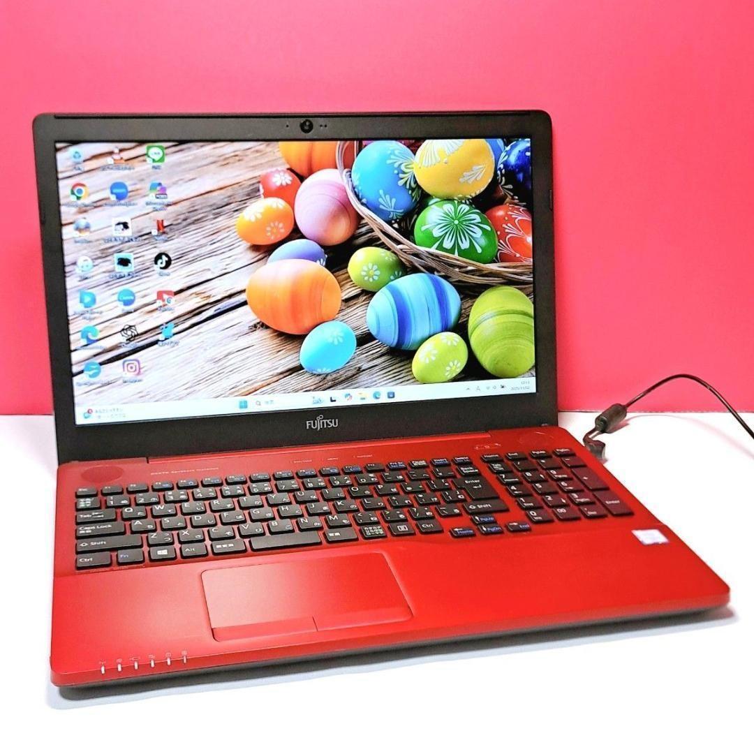 G81 設定済 富士通ノートパソコン i3 /1000GB Windows11