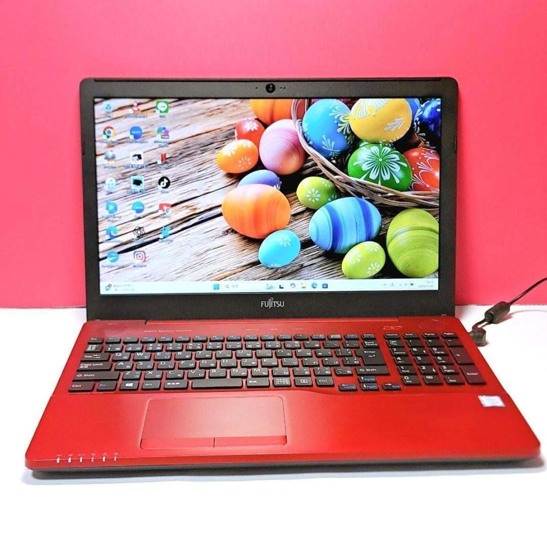 G81 設定済 富士通ノートパソコン i3 /1000GB Windows11