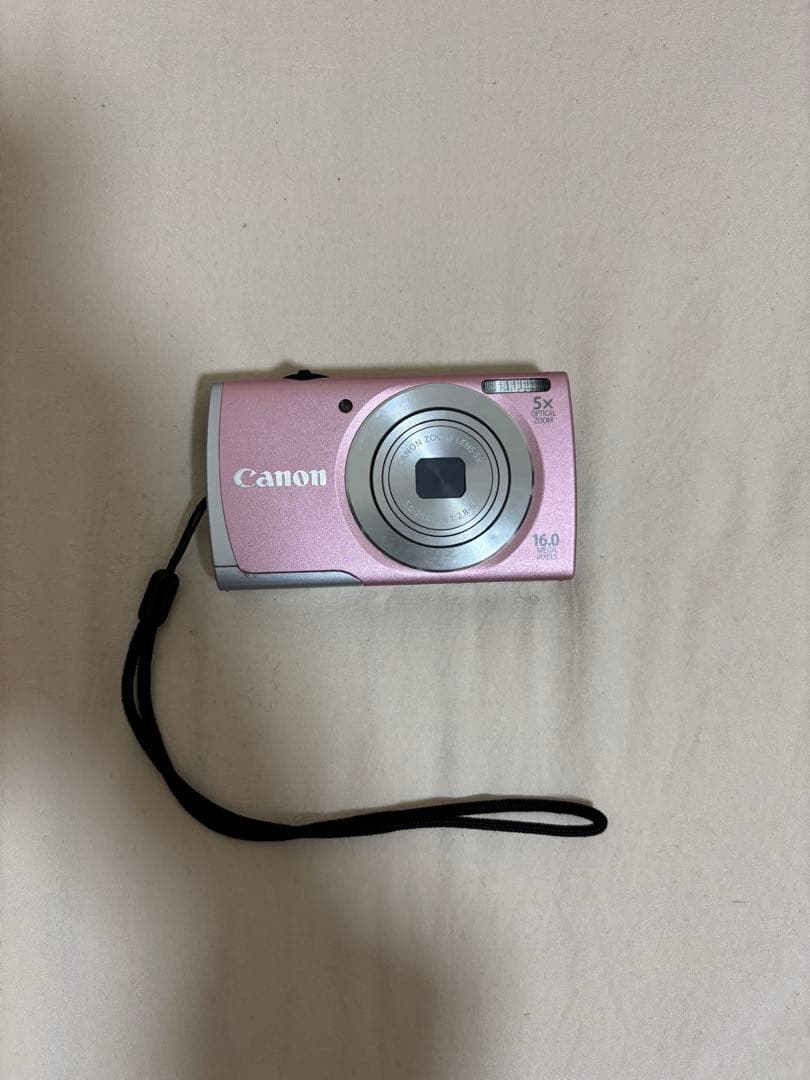 【送料無料】Canon 16.0メガピクセル ピンク コンパクトデジタルカメラ