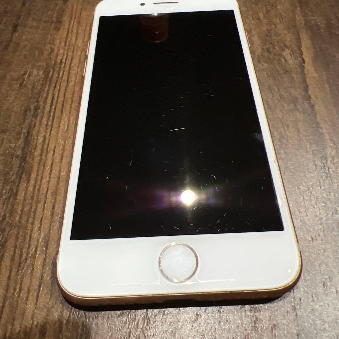 【比較的綺麗】iPhone8 本体　simフリー　ゴールド　64GB