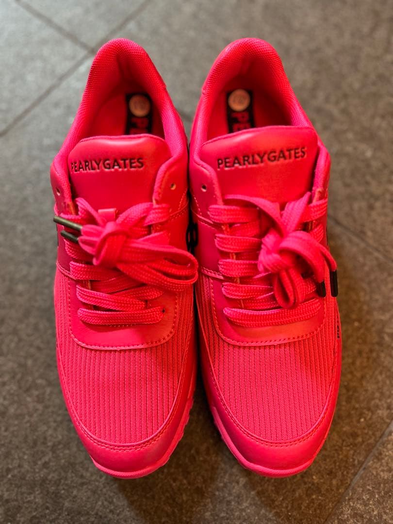 PEARLY GATESゴルフシューズ⭐︎ピンク25㌢