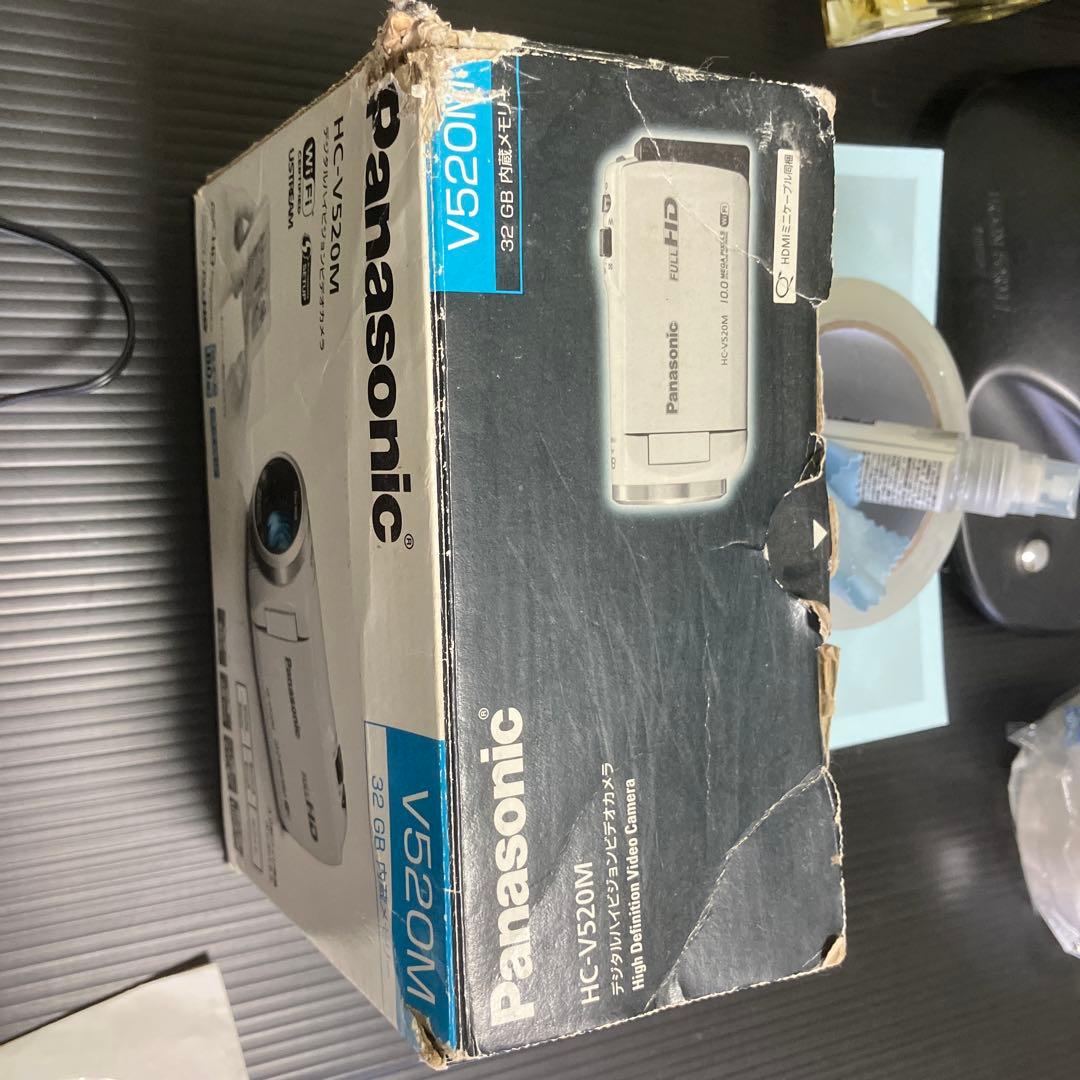 Panasonic HC-V520M ビデオカメラ 本体　付属品一式