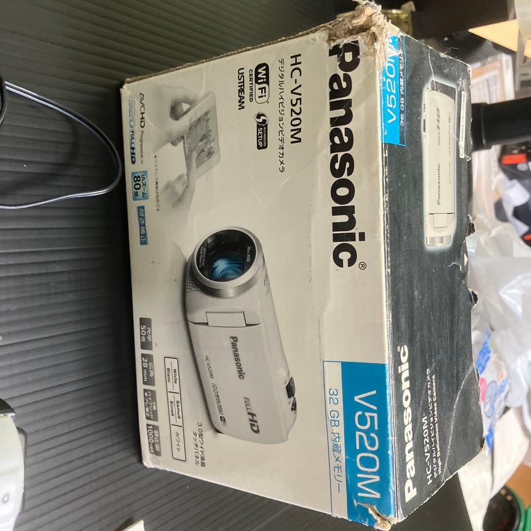 Panasonic HC-V520M ビデオカメラ 本体　付属品一式