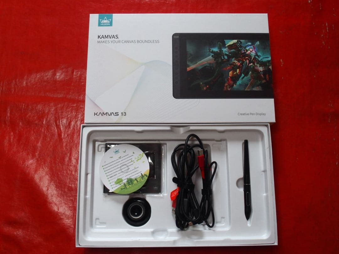 HUION 液晶タブレット Kamvas13