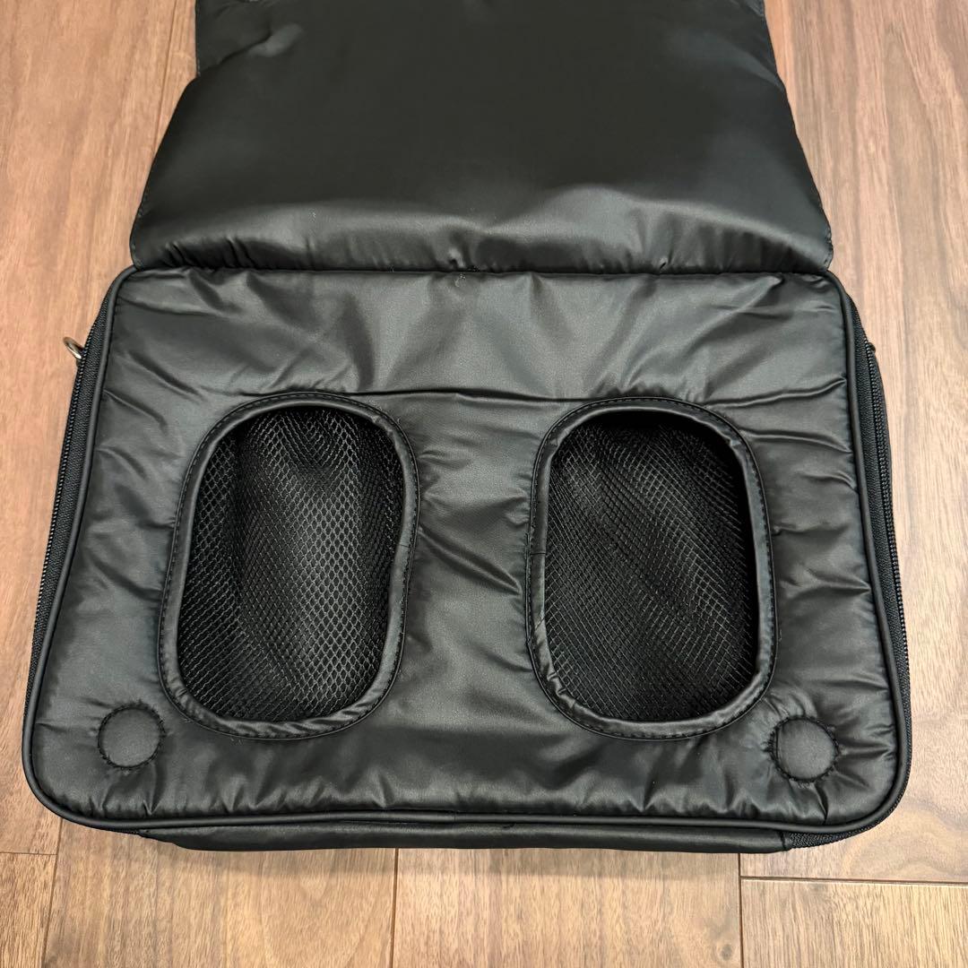 calin カラン ブラックパディングマザーズバッグ