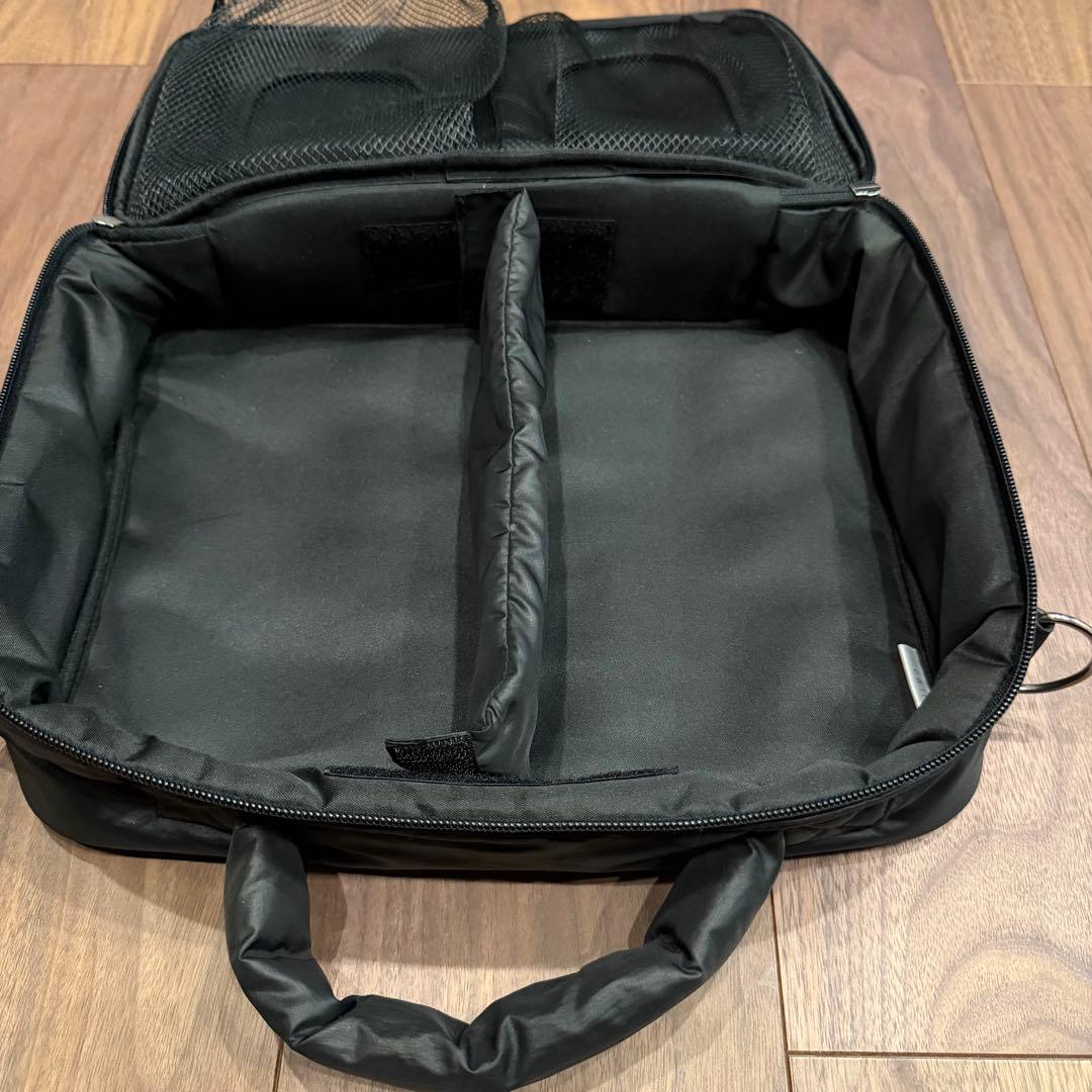 calin カラン ブラックパディングマザーズバッグ