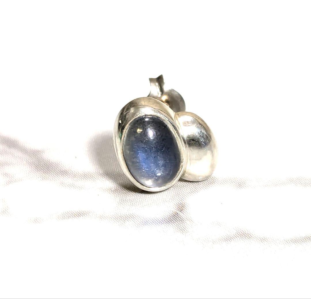 ジョージジェンセン　ムーンライト　シルバー　ピアス　シルバー　ゴールド