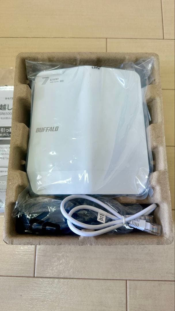 バッファロー WiFi ルーター Wi-Fi 7 WSR6500BE6P/NWH
