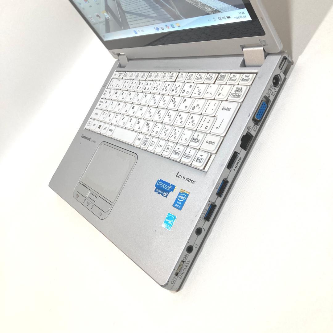 初心者✨超大容量・タッチパネル✨シルバー✨すぐ使えるノートパソコン◇D436-3