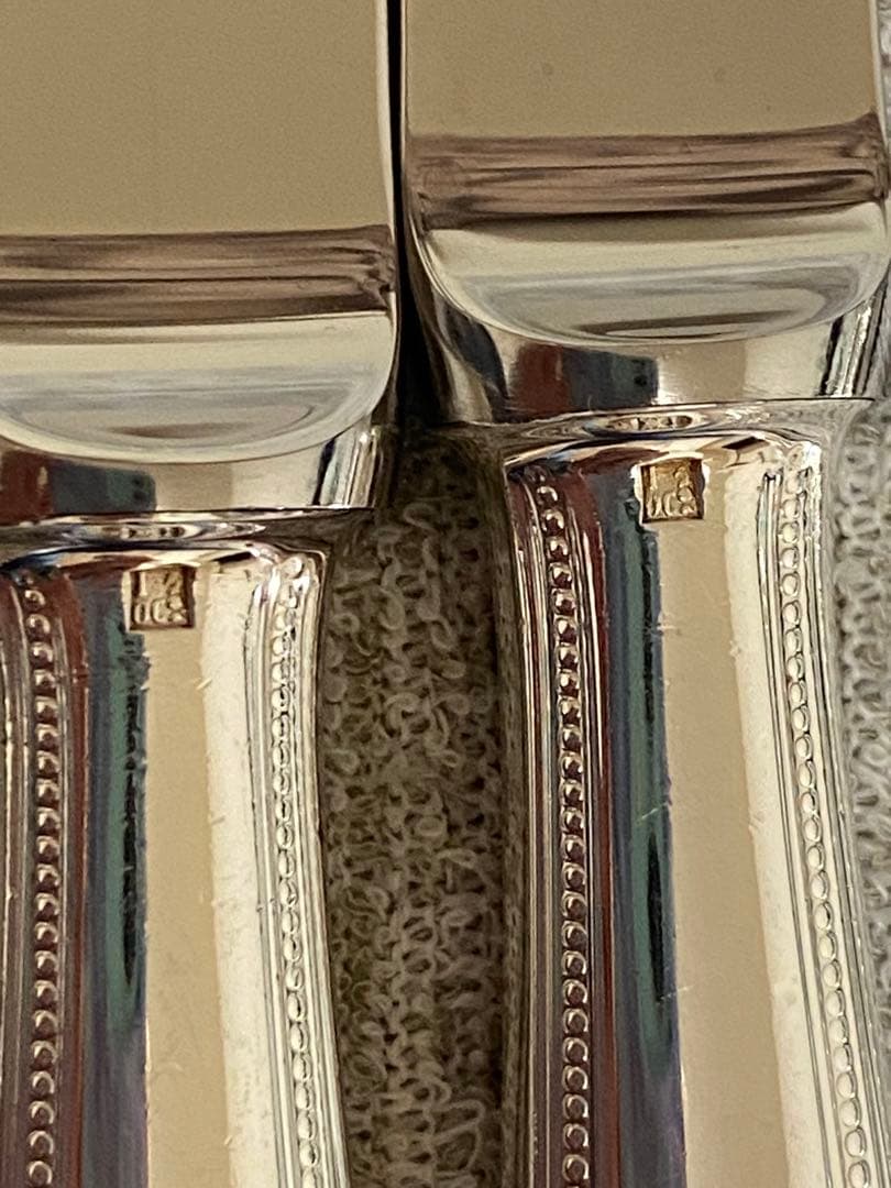 Christofle クリストフル パールシリーズ バターナイフ 4本セット