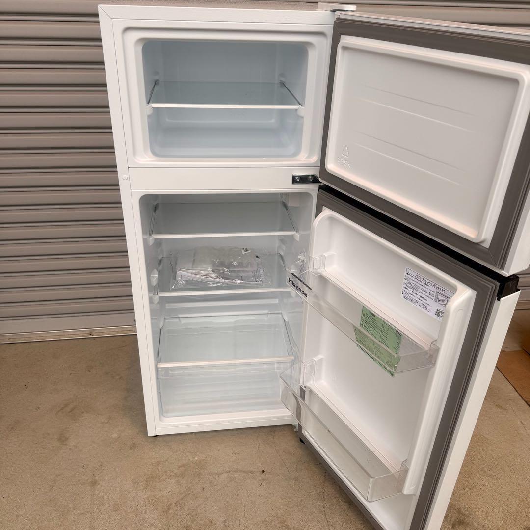 ● 極美品 冷蔵庫 ハイセンス 124L HR-B12E3W 2024年製