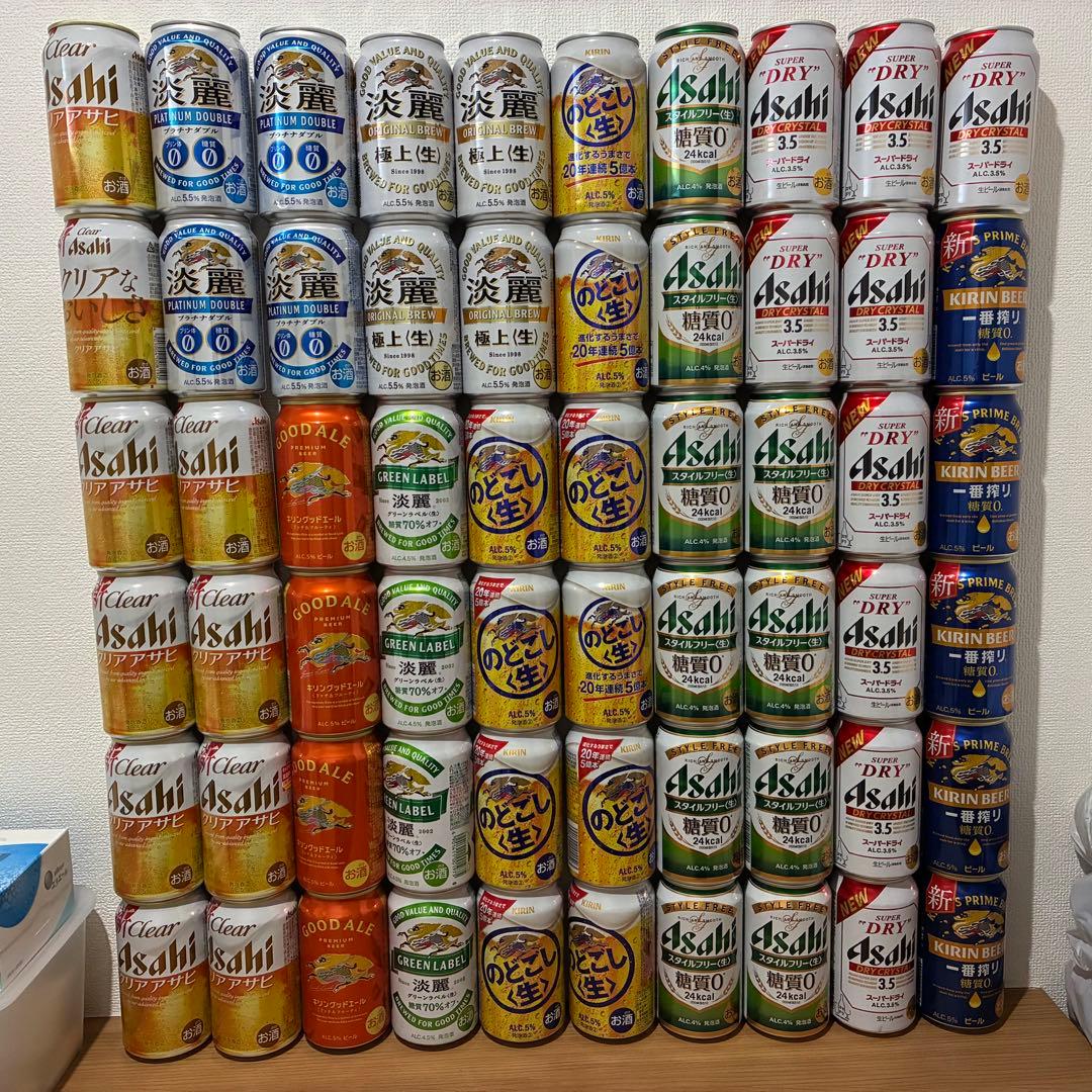 お酒 まとめ売り 詰め合わせ 発泡酒 ビール 一番搾り のどごし生 クリアアサヒ