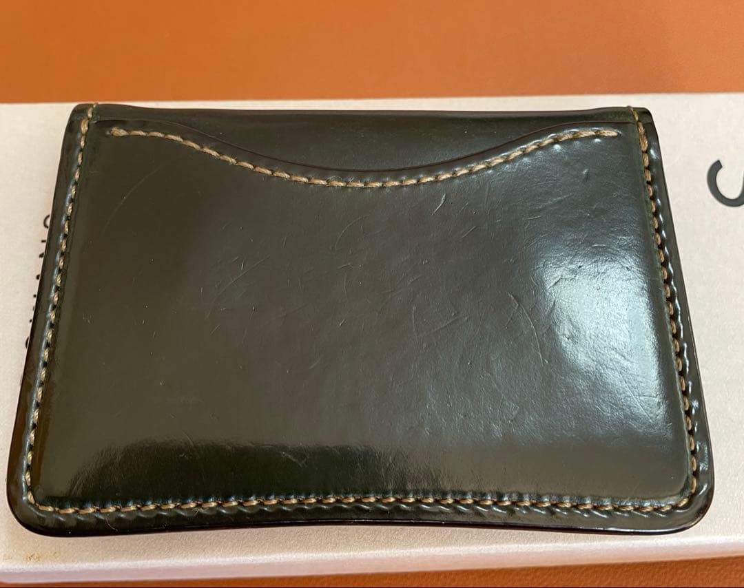 ワイルドスワンズ　タング　シェルコードバン　グリーン