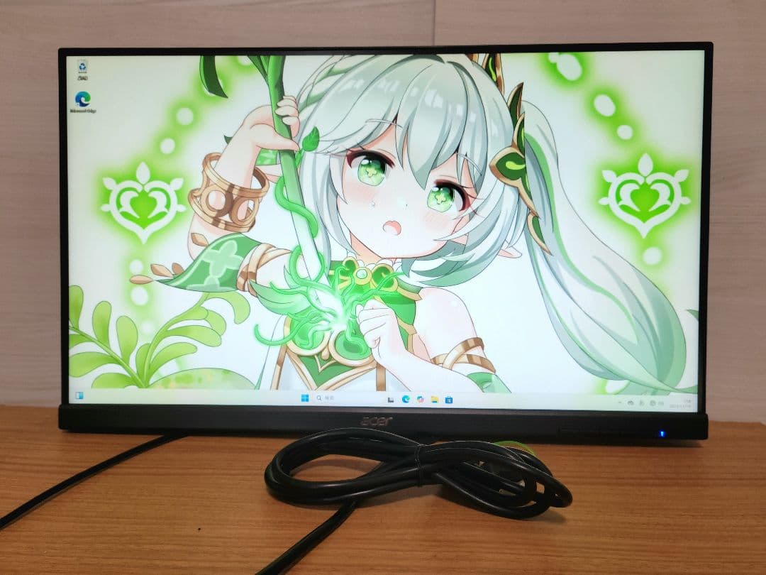 acer 165Hz対応 24.5インチゲーミングモニターKG251Qスピーカー