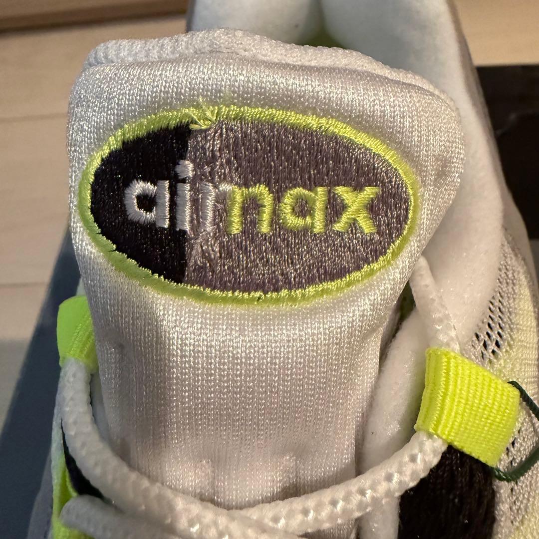 新品未使用品 ナイキ エアマックス95 ネオン イエロー 31cm