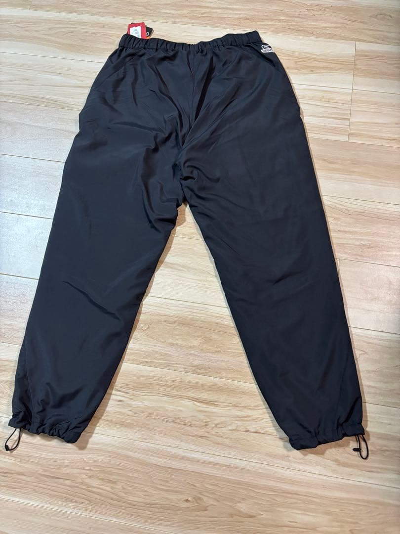 美品　チャムス　ナイロン　セットアップ　裏フリース　ブラック　黒　サイズL