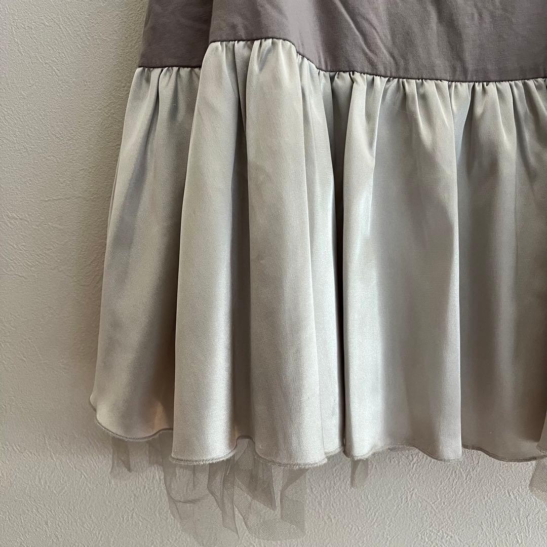 定価2.86万 ビアズリー チュチュキャミニット グレー インナー付き 近年