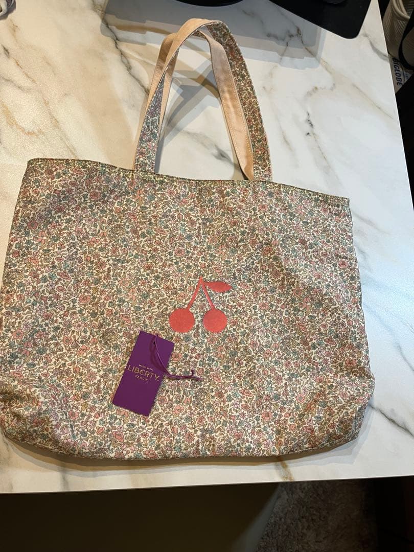 Bonpoint ボンポワン トートバッグ Newbaggy レッスンバッグ