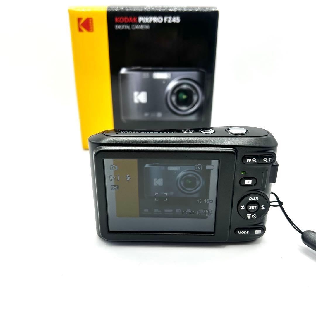 デジタルカメラKODAK PIXPRO FZ45 レッドモデル 乾電池式