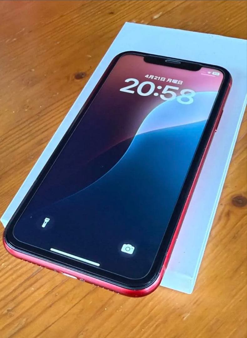 最終セール！iPhone XR 64GB SIMフリー Product Red