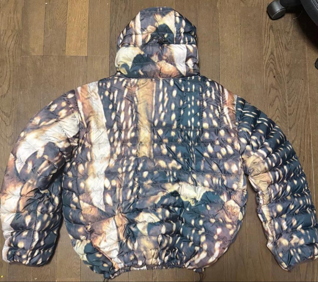 【美品】Supreme マイクロダウン カモ柄