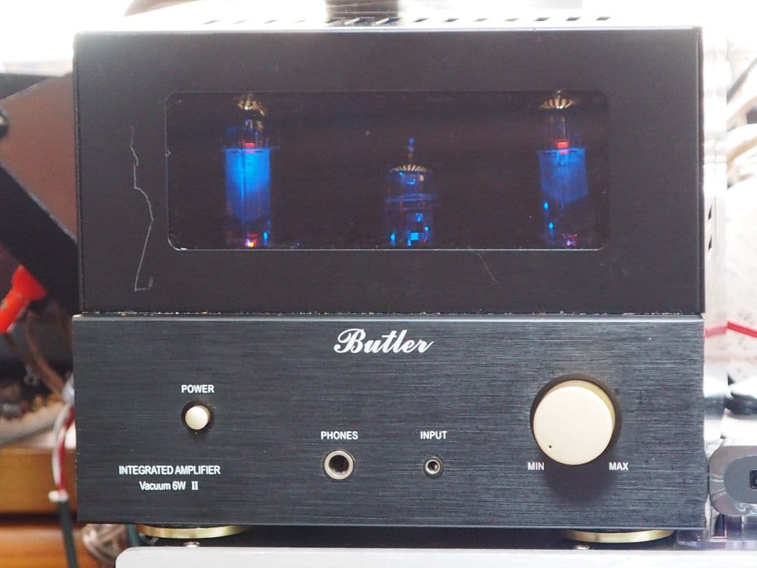 Butler Vacuum 6W ll 真空管(6BQ5)シングルアンプ