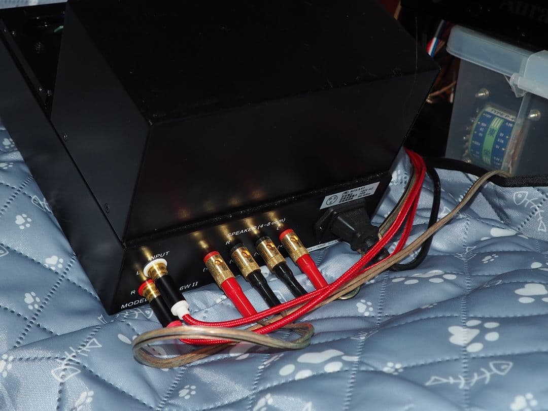 Butler Vacuum 6W ll 真空管(6BQ5)シングルアンプ