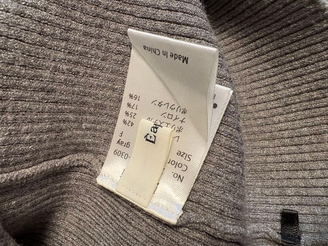 Riii様 Eaphi RANDOM RIB TURTLENECK KNIT