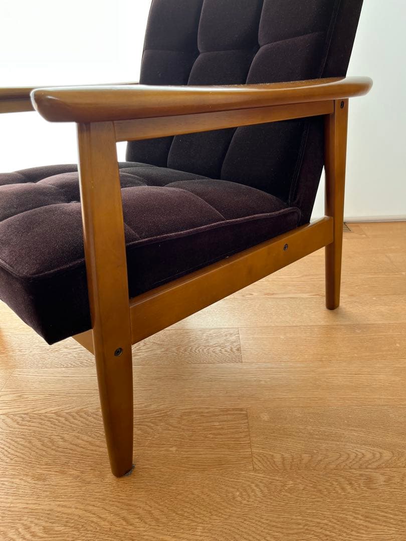 カリモク60 Kチェア モケットブラック【限定】