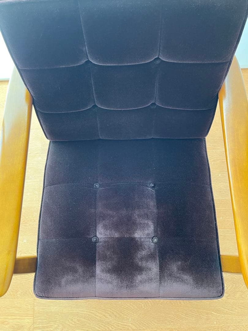 カリモク60 Kチェア モケットブラック【限定】