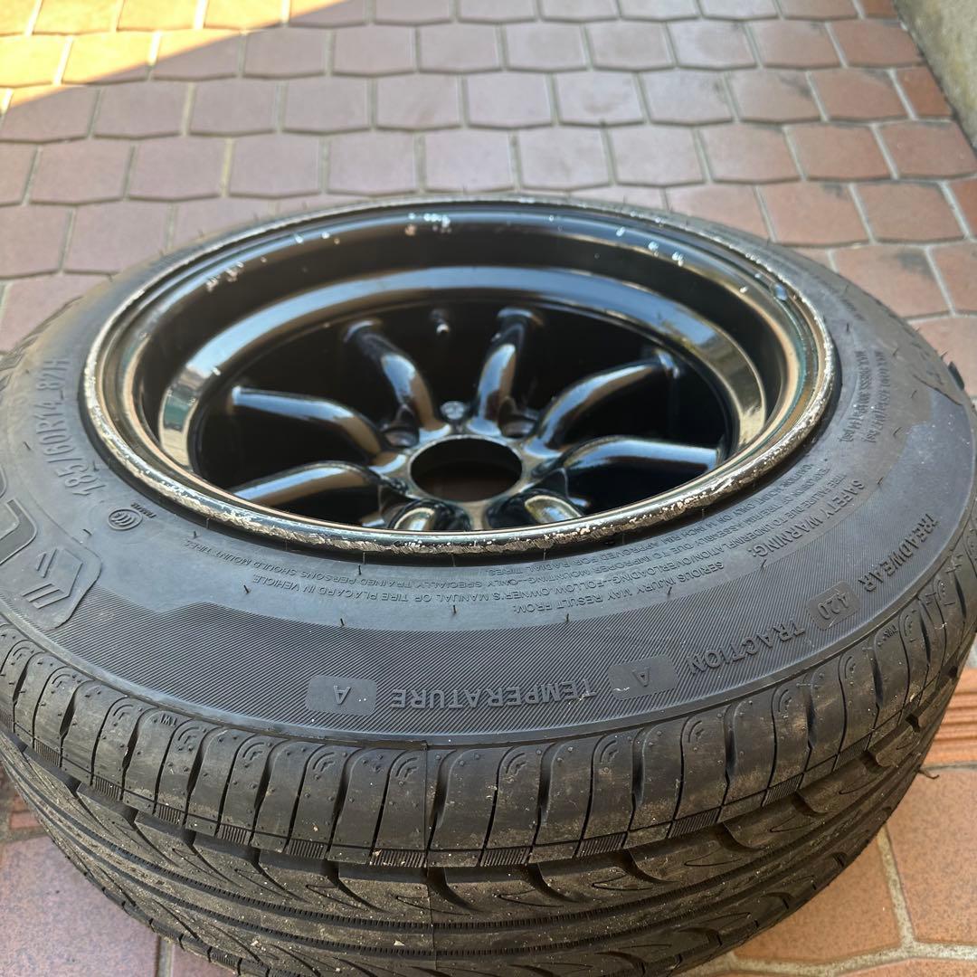 【マコト】 RSワタナベ 14インチ 8J Rタイプ 2本セット