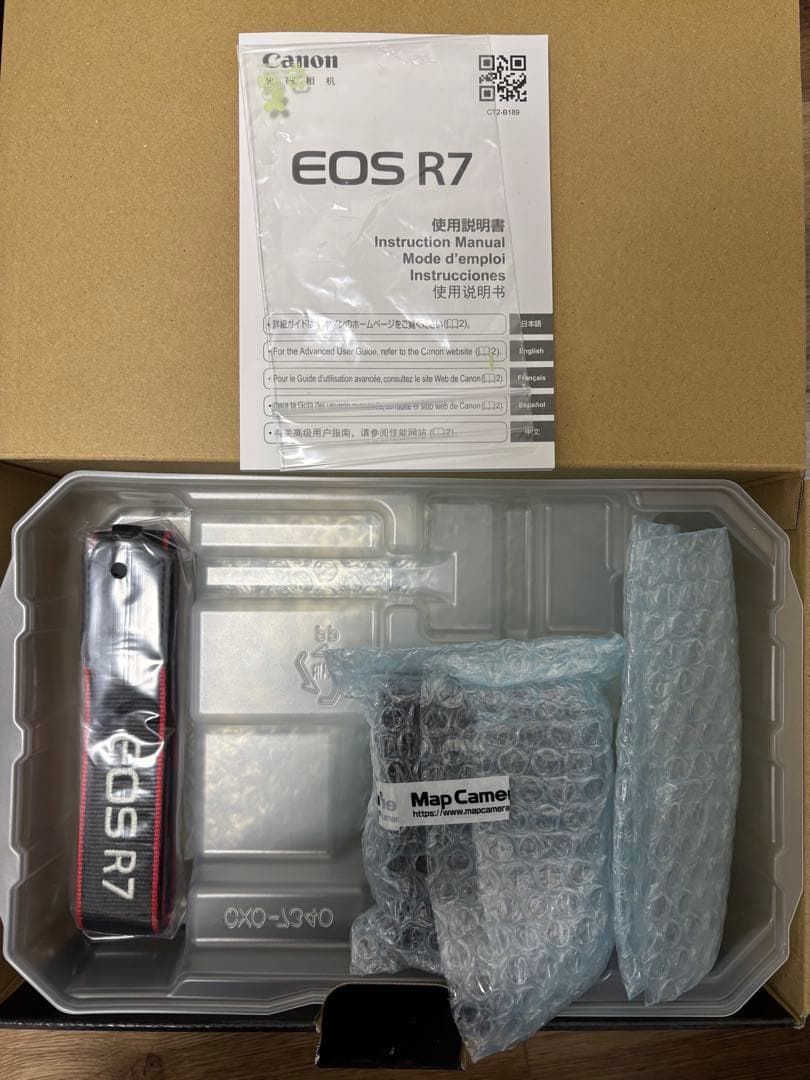 は*す様 【中古】Canon EOS R7 本体 取扱説明書付き