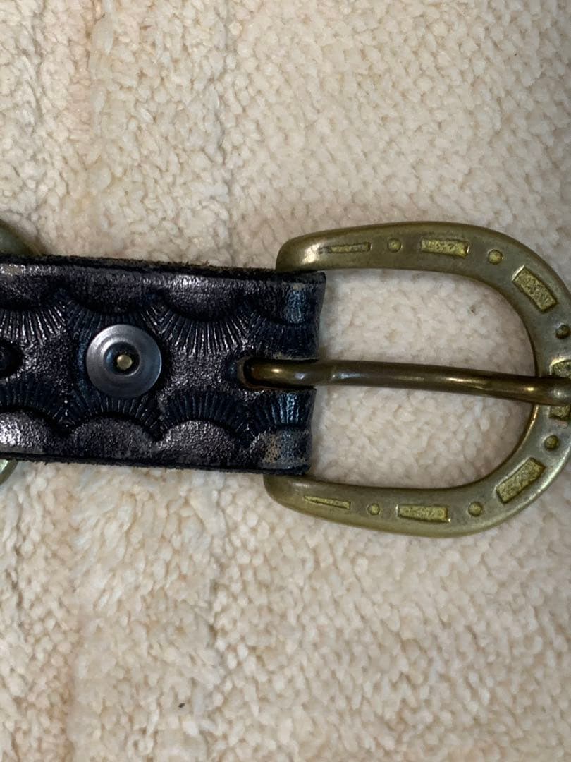 calee ベルト　CALEE スタッズベルト　レザー