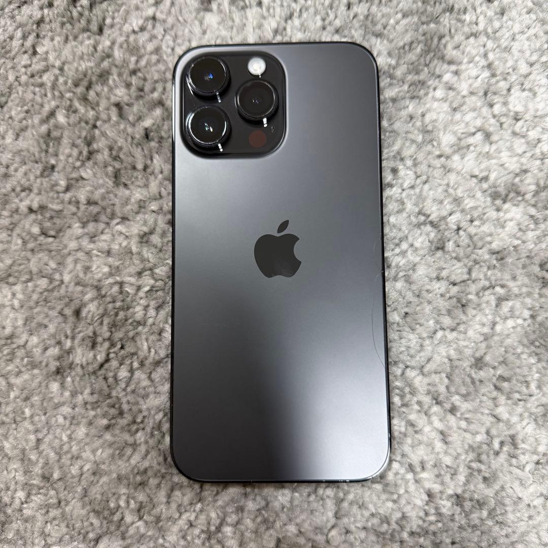 iPhone 14pro MAX スペースブラック【ケース付】