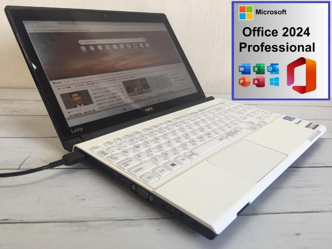 NEC PC-LM750LS 13.3型/Office/Win11/テンキー