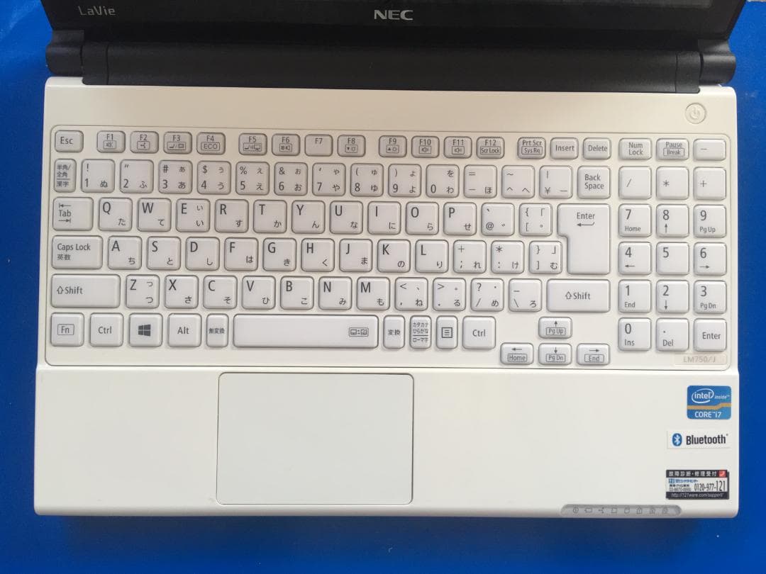 NEC PC-LM750LS 13.3型/Office/Win11/テンキー