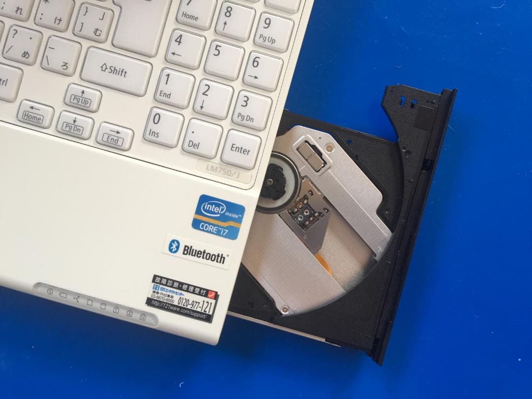 NEC PC-LM750LS 13.3型/Office/Win11/テンキー