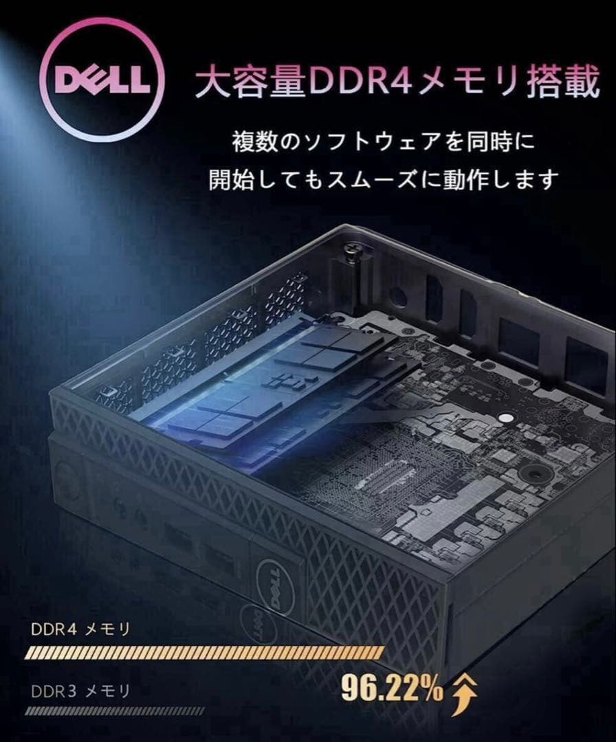 最強SSD1TB/Core i 3 -9100T/16GB/3070Micro/