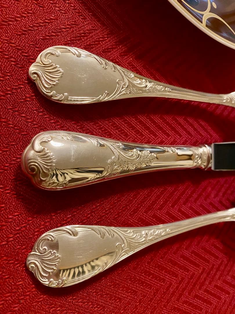 【ラス1！マルリー☆極美品】クリストフル マルリー テーブルカトラリーセット