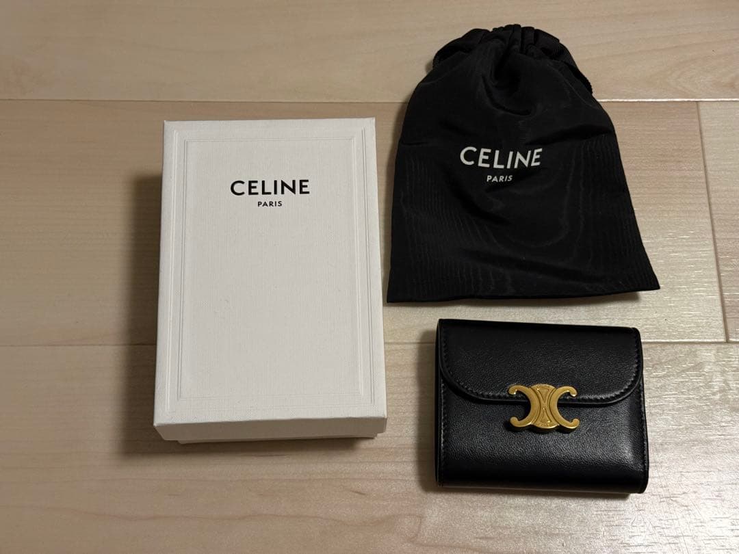 CELINE wallet　三つ折りウォレット　三つ折り財布