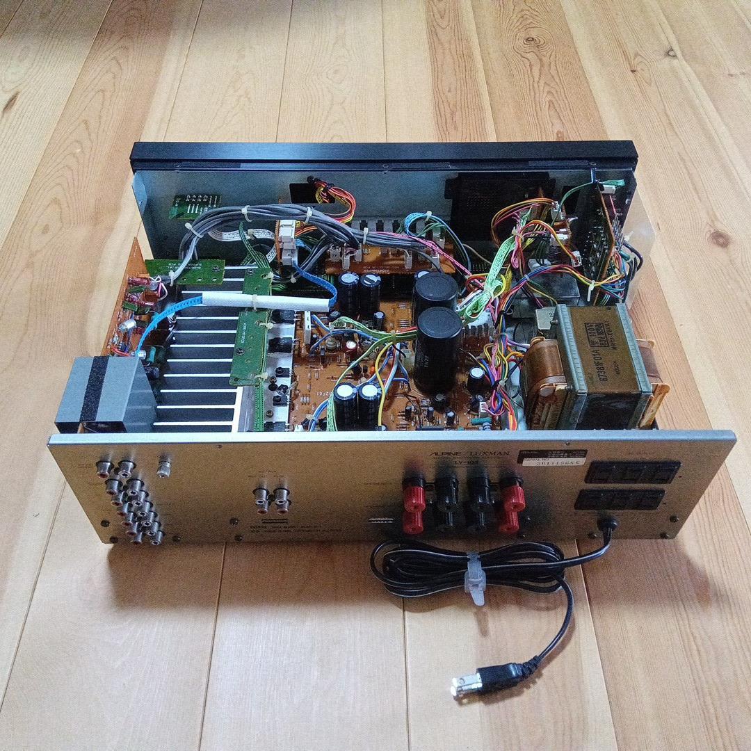 ALPINE/LUXMAN 真空管ハイブリッドプリメインアンプ　LV-103